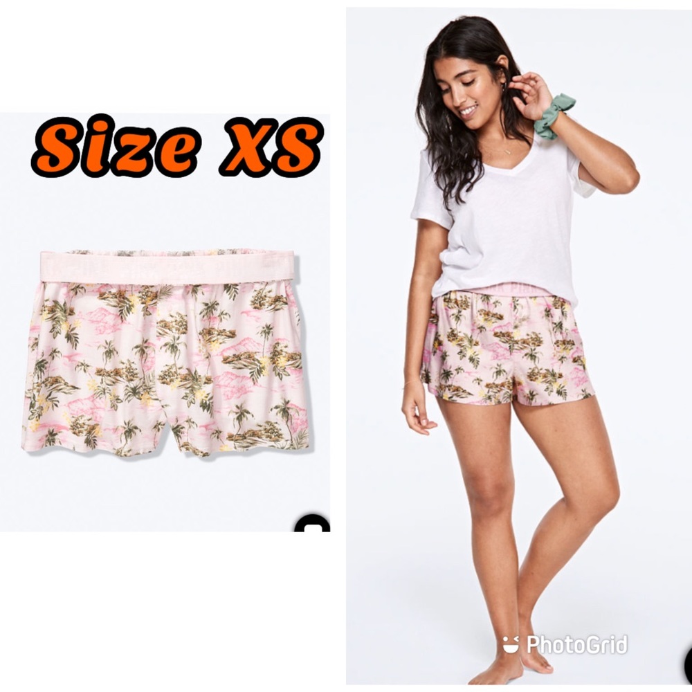 VS PINK BOXY SLEEP SHORT